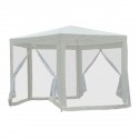 Gazebo Con Mosquitero Lona Impermeable 3x3x2.50mts