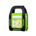 Farol Linterna Recargable Usb Panel Solar Camping