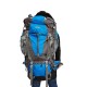 Mochila De Viaje Camping Mochilero 80 Lts Villa Serrana