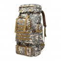 Mochila Táctica Militar 75 L Camo Pixelado Camping Mision