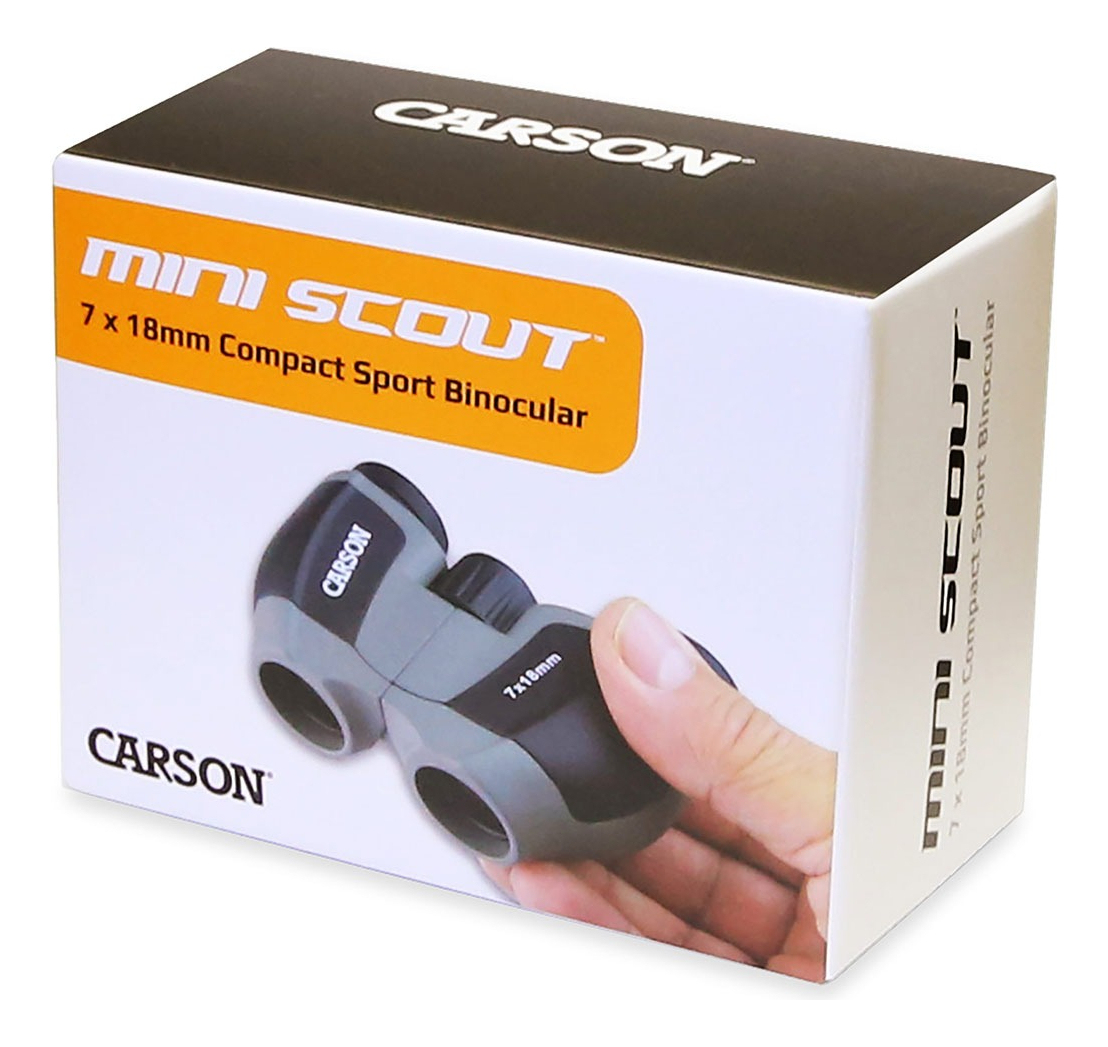 Binocular Prismático Largavista Carson Mini Scout 7x18 Bk-7 - Imagen 4