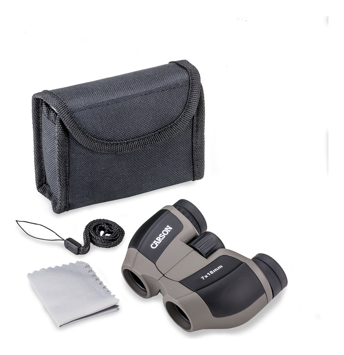 Binocular Prismático Largavista Carson Mini Scout 7x18 Bk-7 - Imagen 3