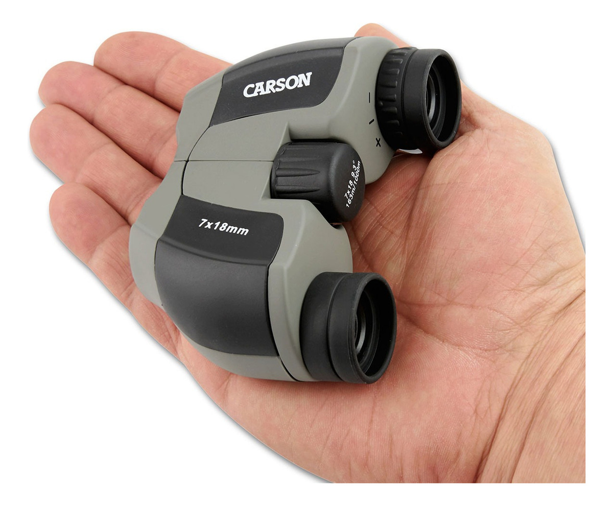 Binocular Prismático Largavista Carson Mini Scout 7x18 Bk-7 - Imagen 2