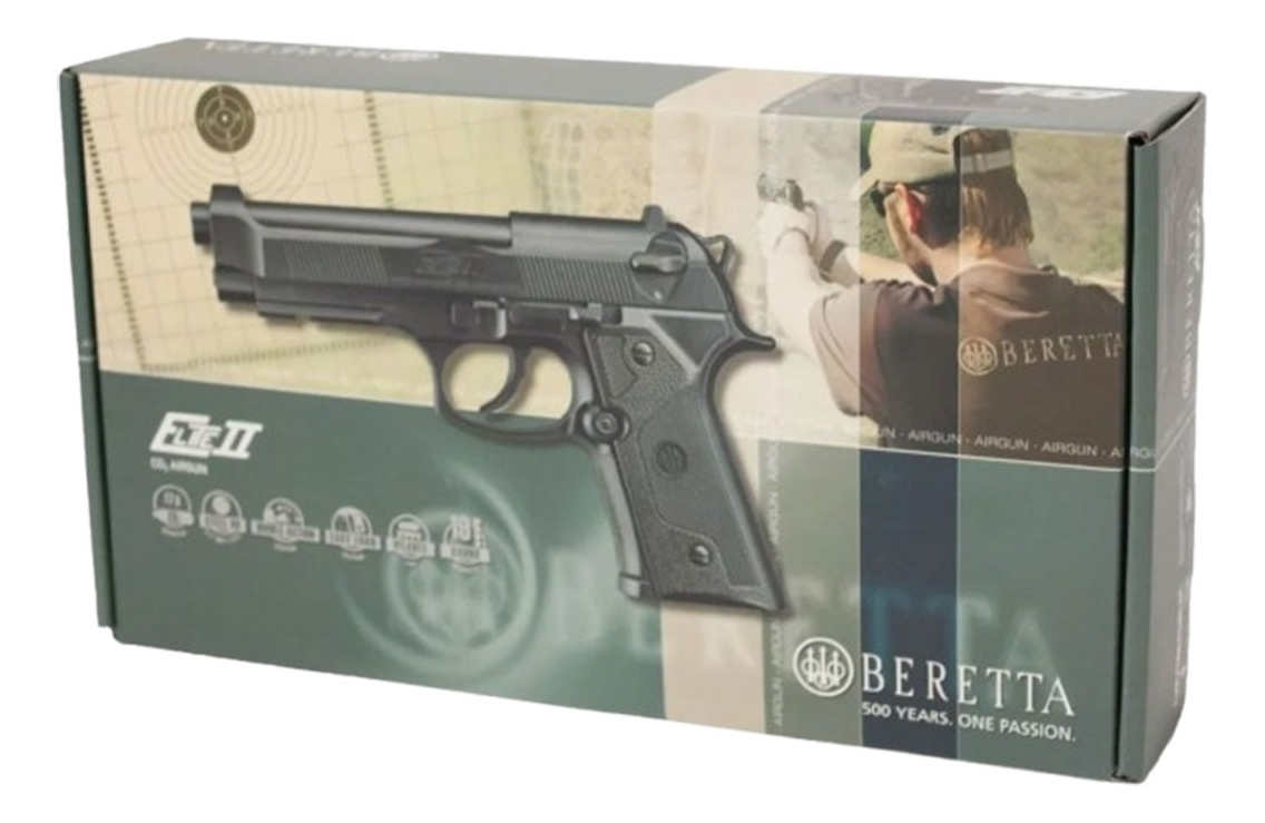 Pistola Umarex Beretta Elite Ii Calibre 4.5 Aire Comprimido - Imagen 4