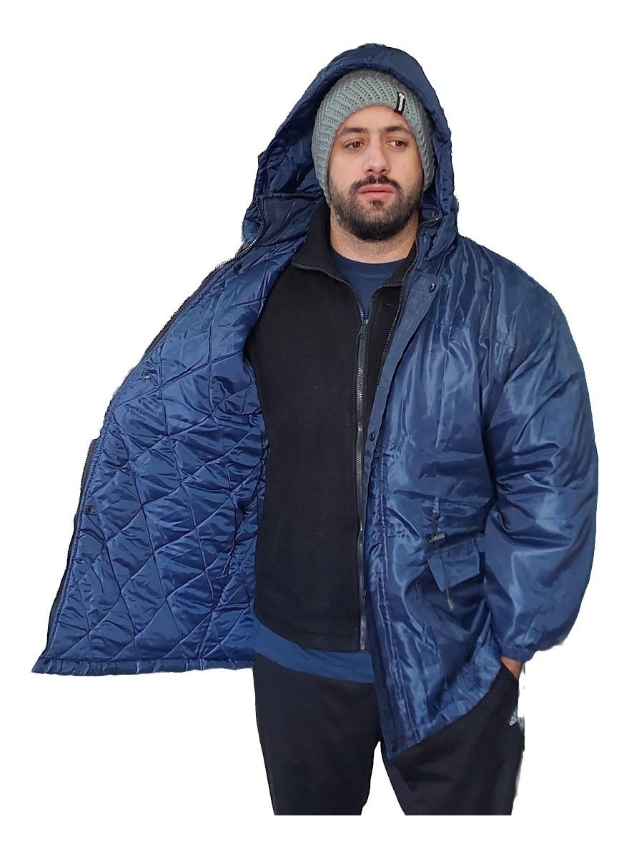 Campera Camperon Abrigo Nylon C/capucha Explorer Pro Shop - Imagen 2