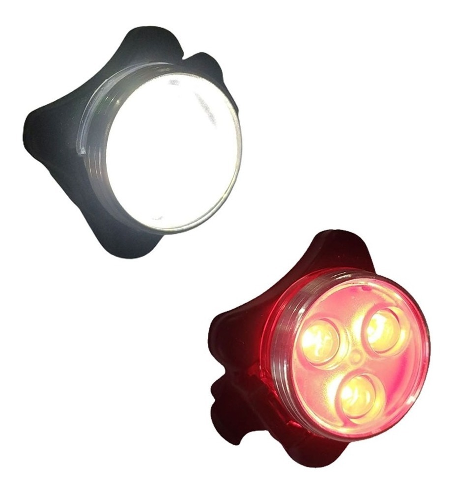 Kit De Luces Recargables Para Bicicleta 3w - Imagen 3