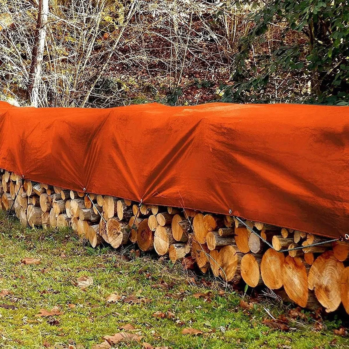 Lona Impermeable Goldex Reforzada Tricapa Naranja 7x4 Mts - Imagen 6