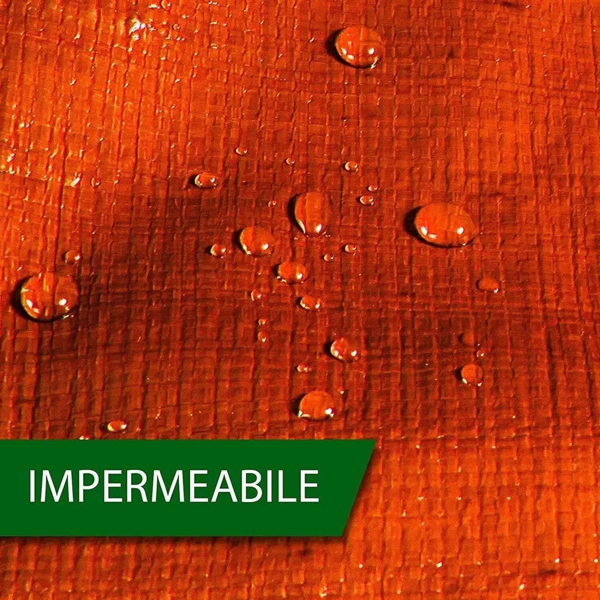 Lona Impermeable Goldex Reforzada Tricapa Naranja 7x4 Mts - Imagen 5