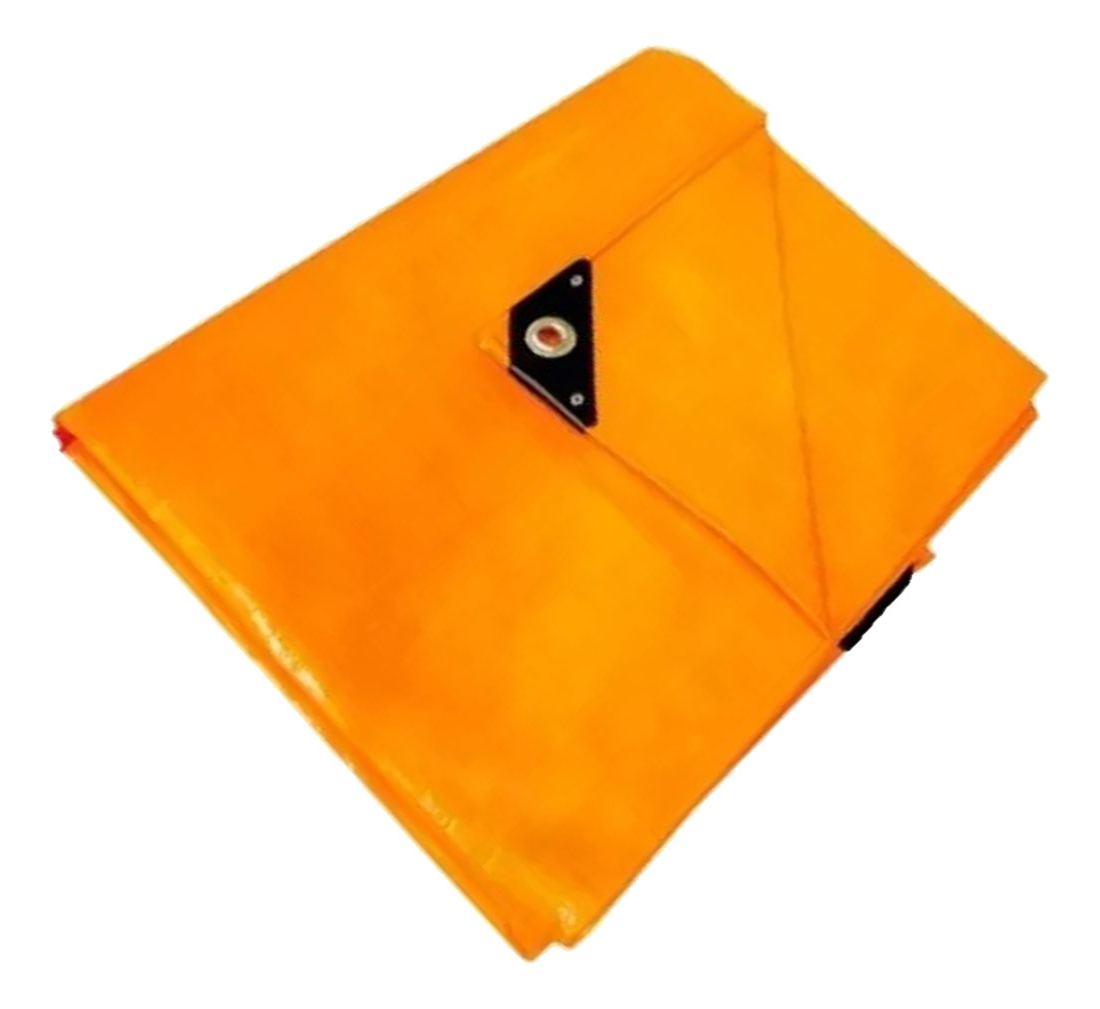 Lona Impermeable Goldex Reforzada Tricapa Naranja 7x4 Mts - Imagen 2