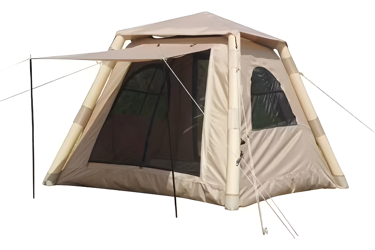 Carpa Inflable Para 4 Personas Con Avance Camping Viaje - Imagen 2