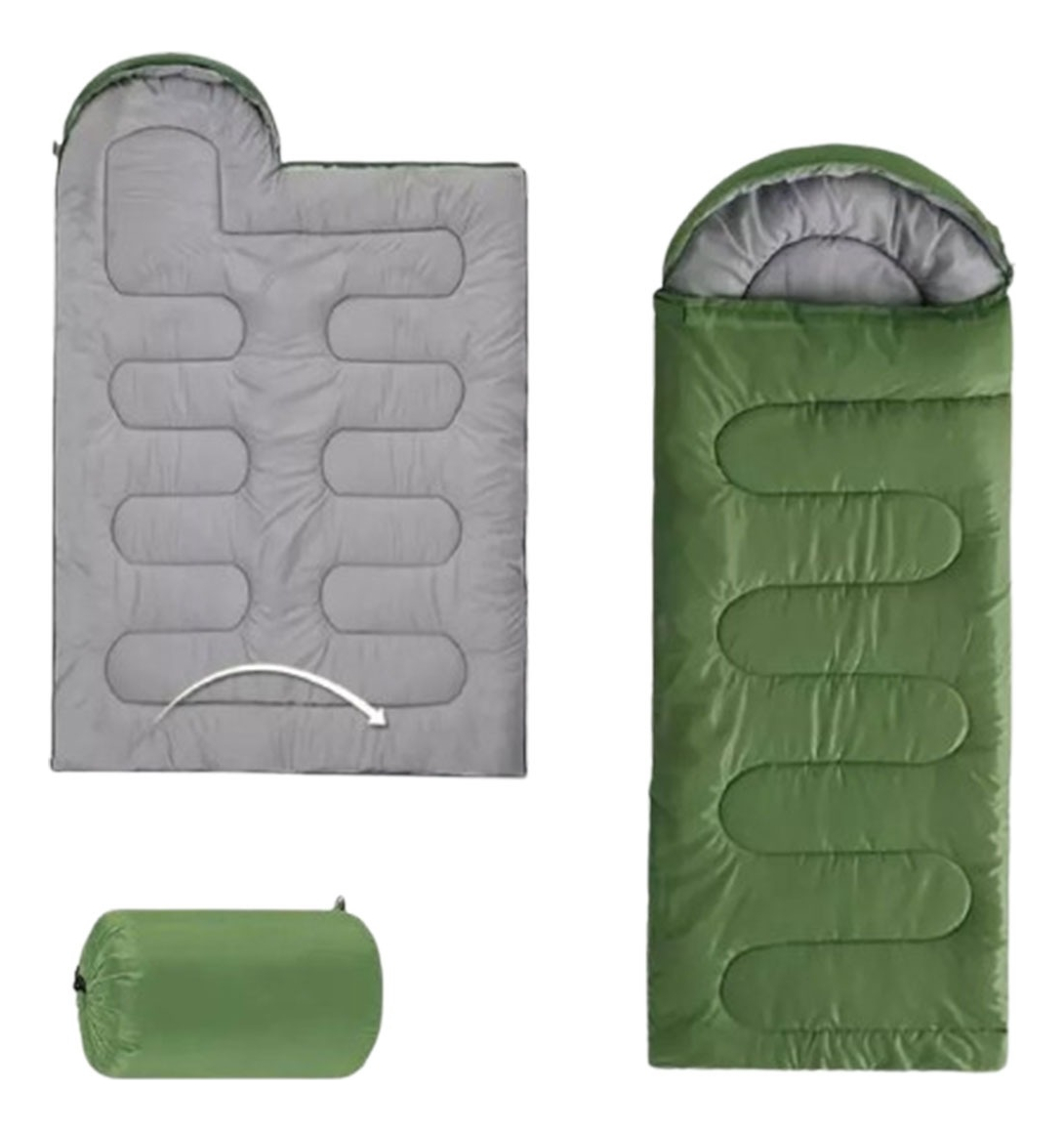 Sobre De Dormir Termico Camping Trecking Viaje Ajustable - Imagen 8