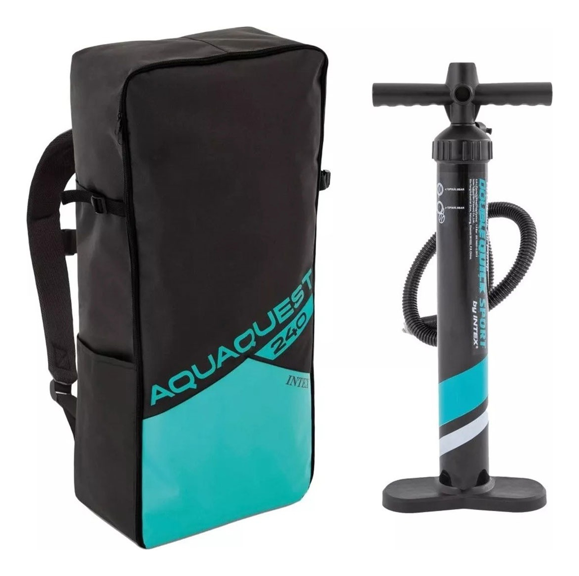 Tabla Inflable Stand Up Paddle Aquaquest 240 Intex 244x76 Cm - Imagen 6