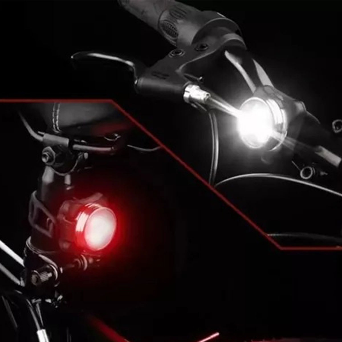 Kit De Luces Recargables Para Bicicleta 3w - Imagen 6